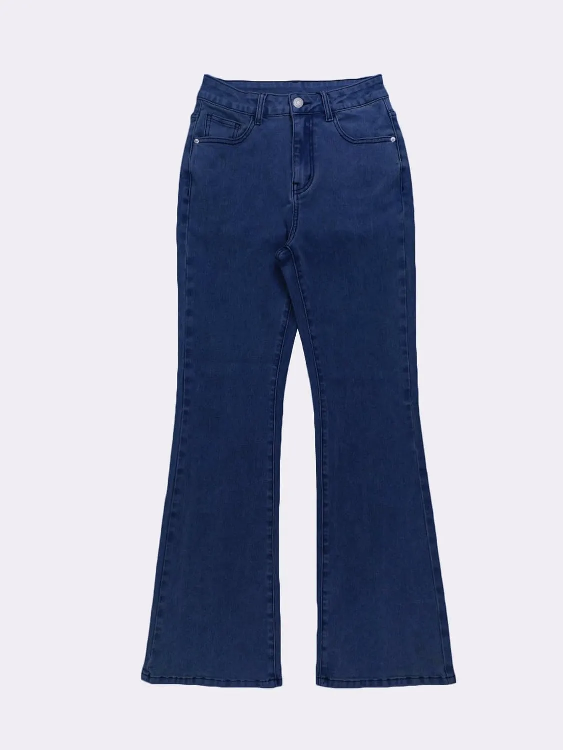 Women's Flare Bell Bottom Jeans High Waisted Wide Leg Bootcut Jeans Stretchy Denim Pants Y2k Streetwear Jeans Women