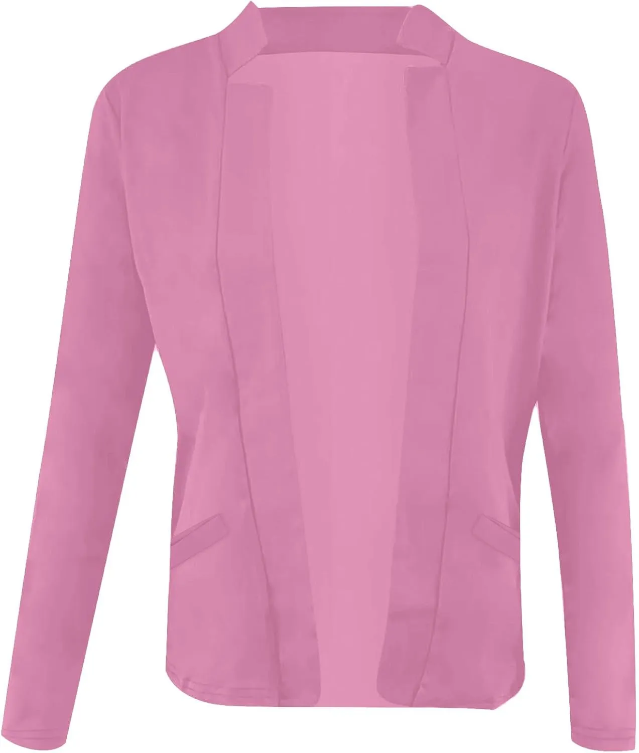 Womens Interview Clothing Fitted Cropped Blazer Solid Color Shorts Blazer Outfit Outerwear Blazer Formal Jackets