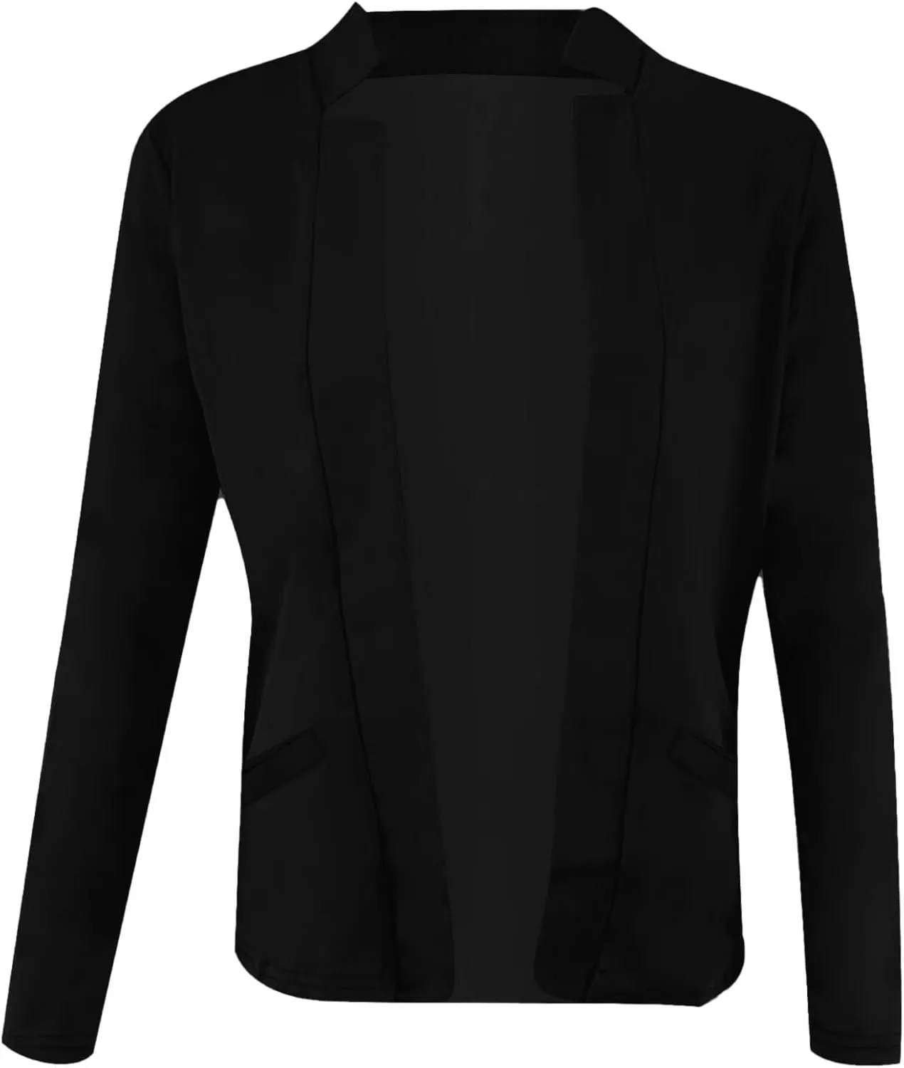 Womens Interview Clothing Fitted Cropped Blazer Solid Color Shorts Blazer Outfit Outerwear Blazer Formal Jackets