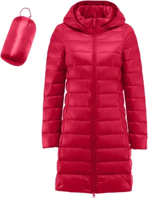 Womens Light Weight Waterproof Puffer Jacket Women's Down Jackets & Packable Packable Puffer Jacket Women Removable Hood Womens Puffer Jacket Plus Size Waterproof Winter Parkas for Women