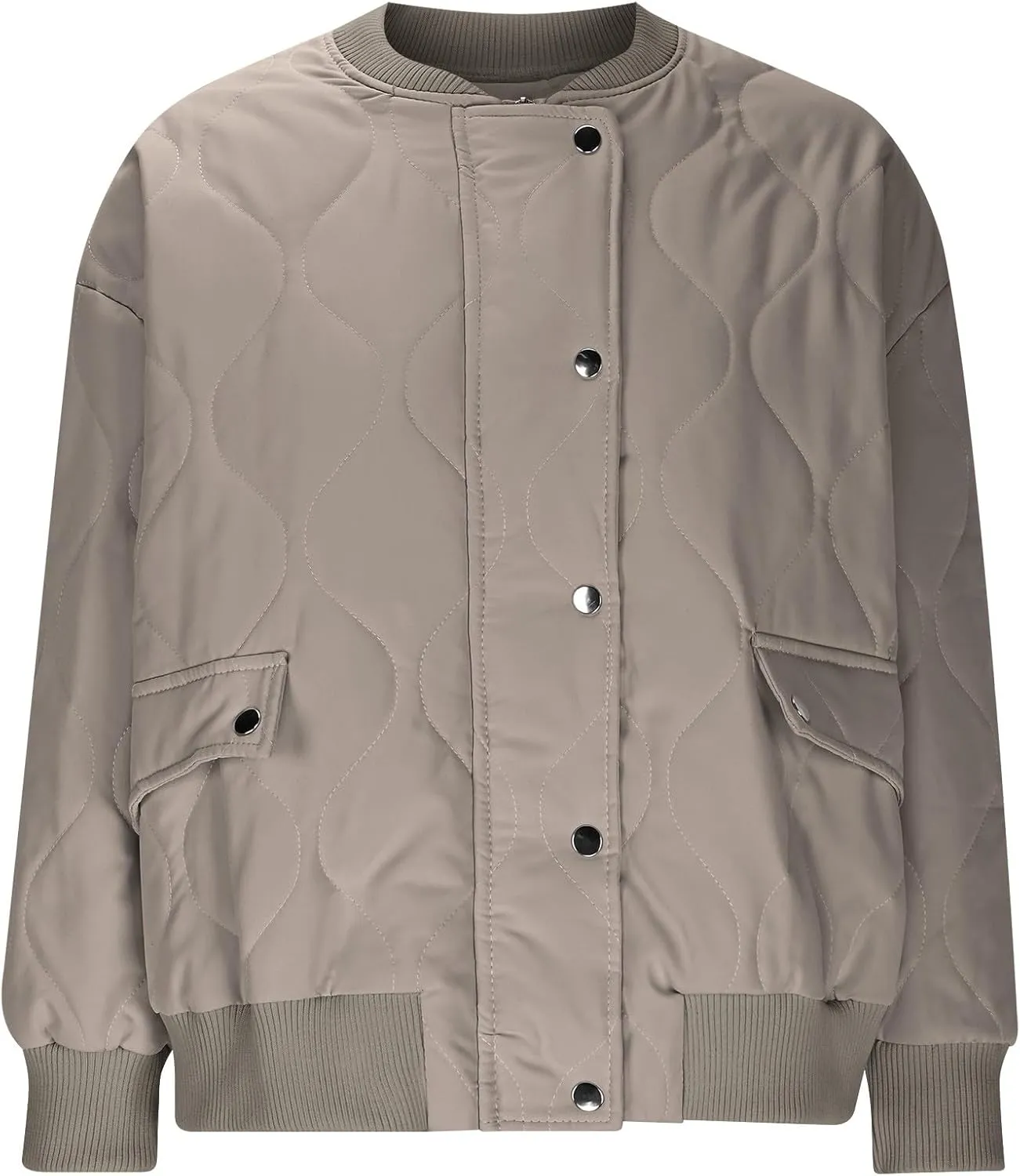 Womens Quilted Jackets for Fall Lightweight Puffer Jacket Crop Down Jacket Insulated Winter Jacket Trendy Outfits