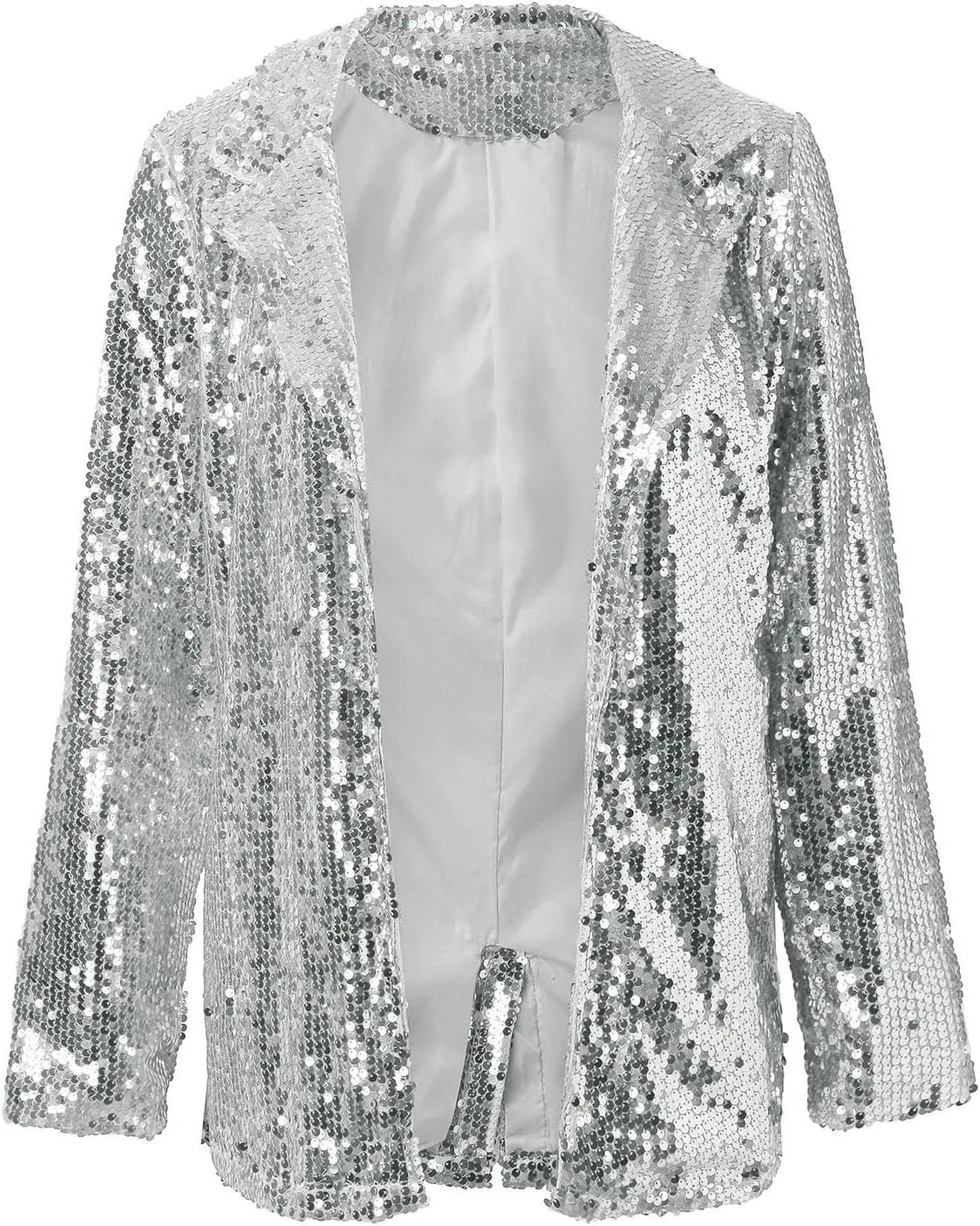 Womens Suits for Work,Black Blazer for Women Plus Size Sequins Sequin Casual Long Sleeve Glitter Party Shiny