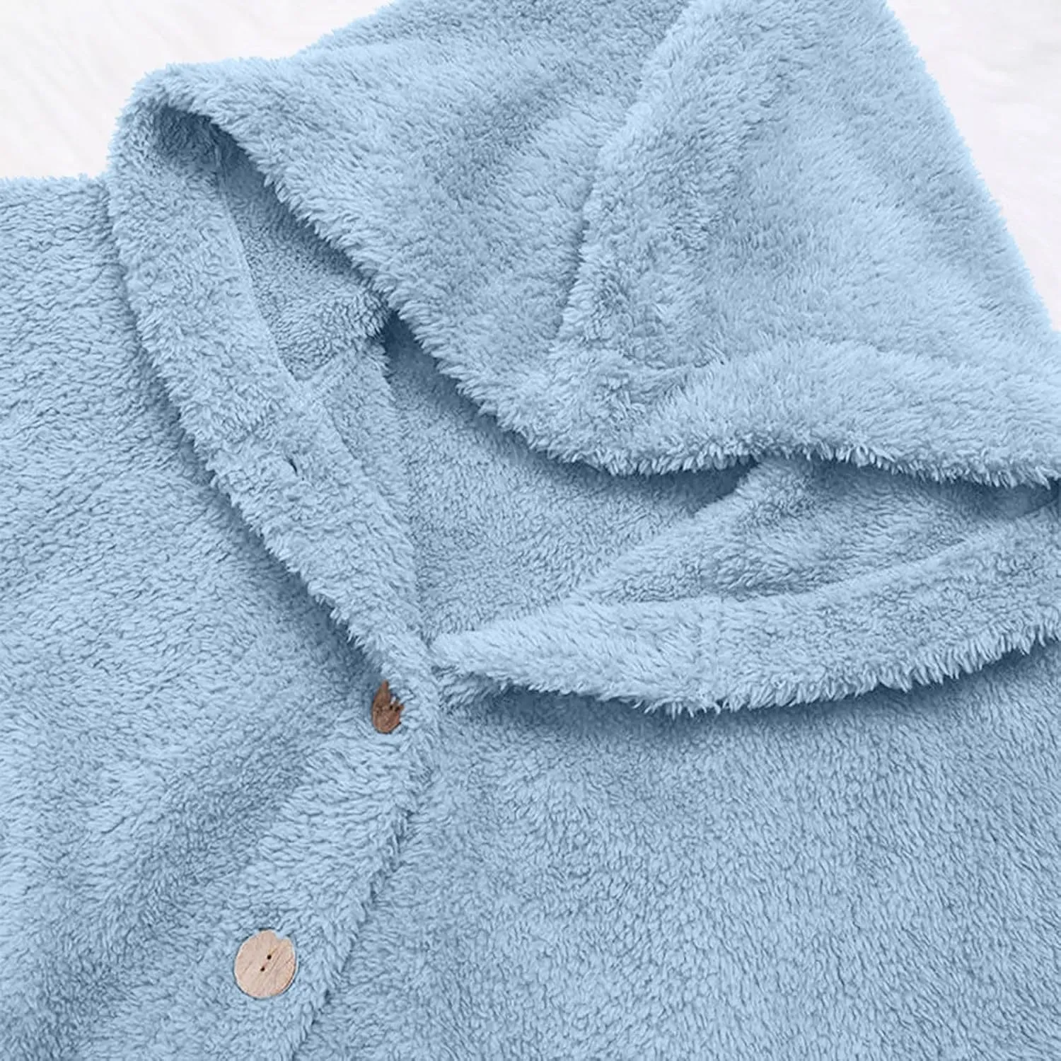 Women's Winter Coat Sherpa Lined Zip Hoodie Long Sweatshirt Warm Fleece Lining Heavyweight Hooded Jacket 2024 Trendy