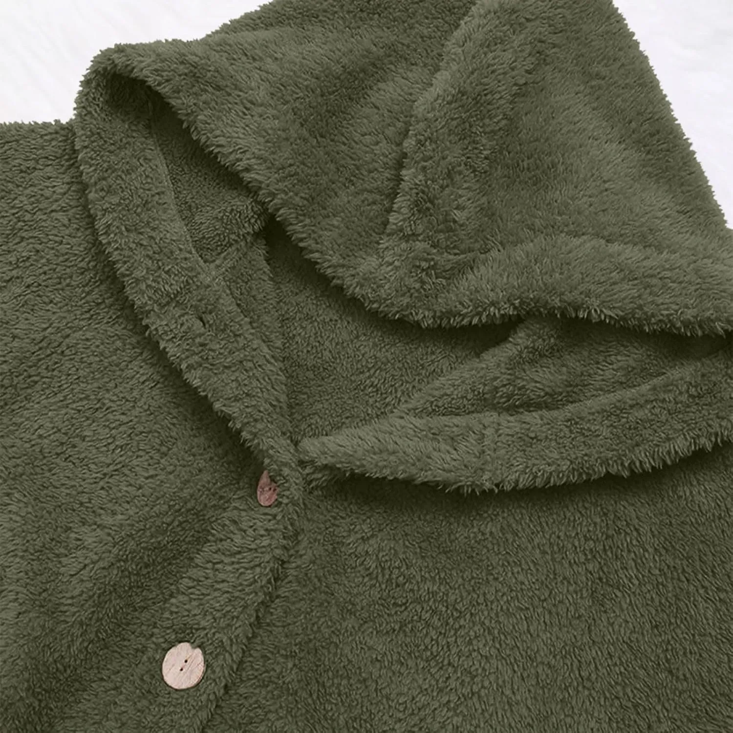 Women's Winter Coat Sherpa Lined Zip Hoodie Long Sweatshirt Warm Fleece Lining Heavyweight Hooded Jacket 2024 Trendy