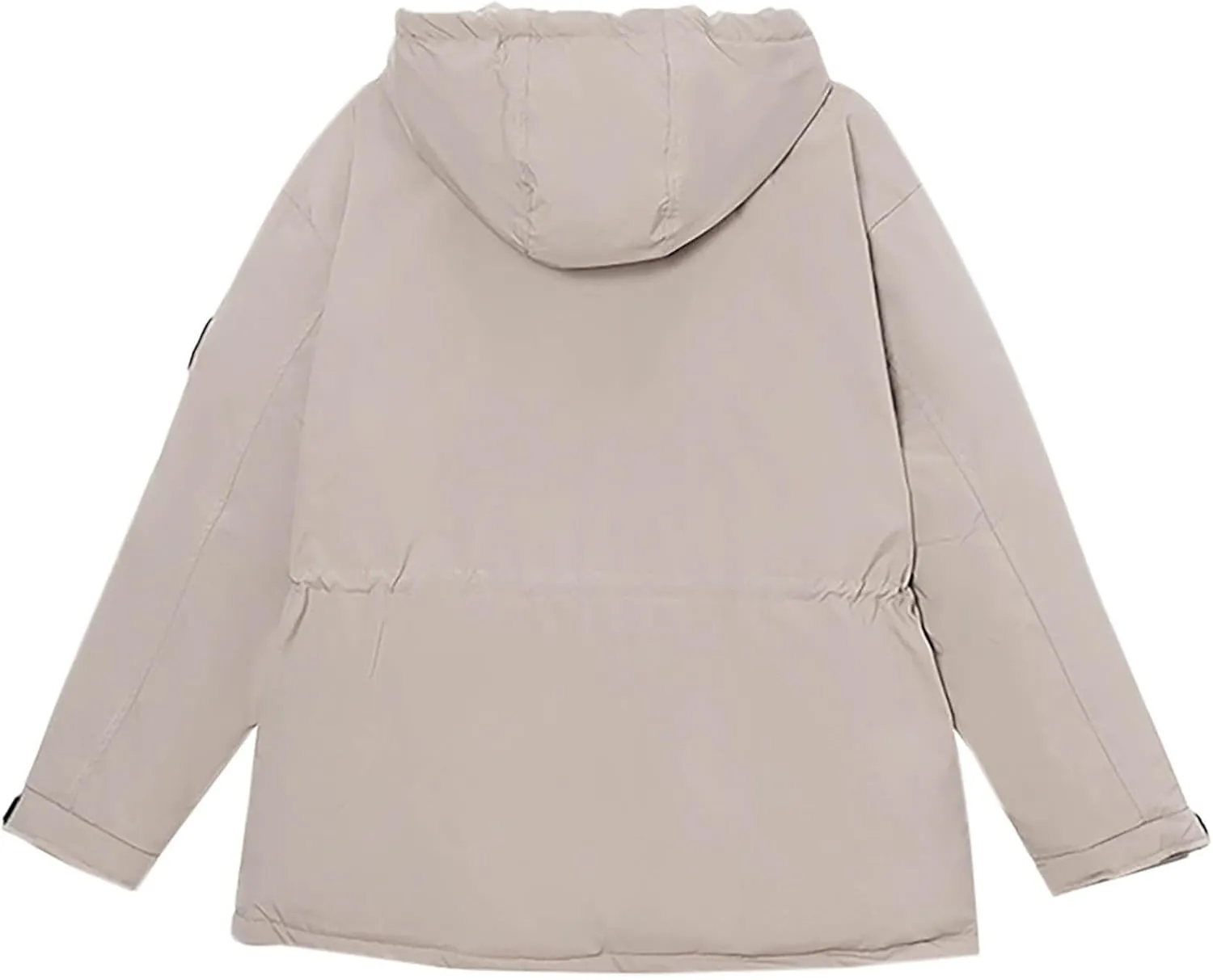 Women's Winter Windproof Coats Teen Girls Thicken Puffer Down Jackets Heavyweight Quilted Jackets Outerwear With Hood