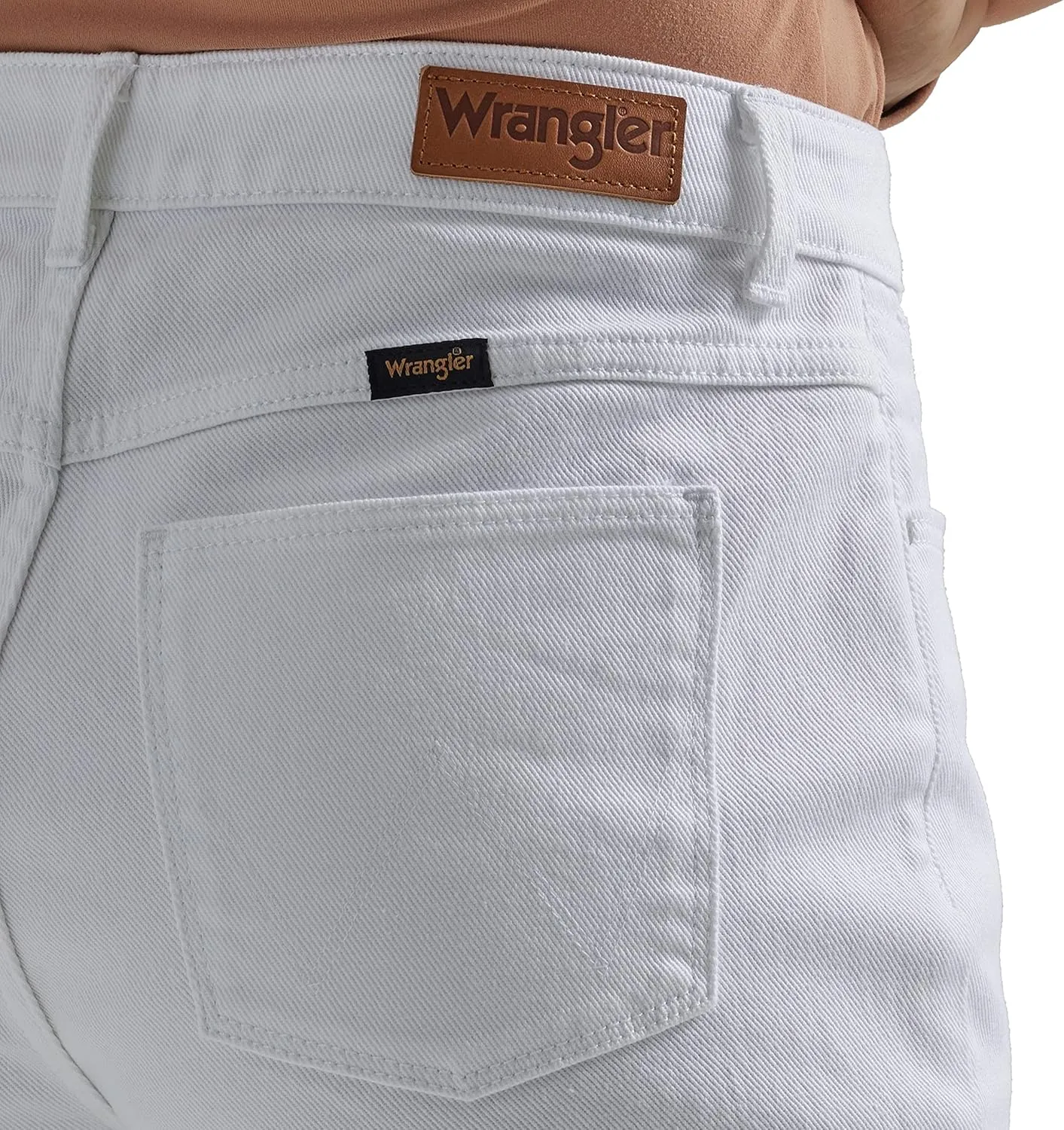 Wrangler Women's High Rise Rodeo Straight Leg Crop Jeans