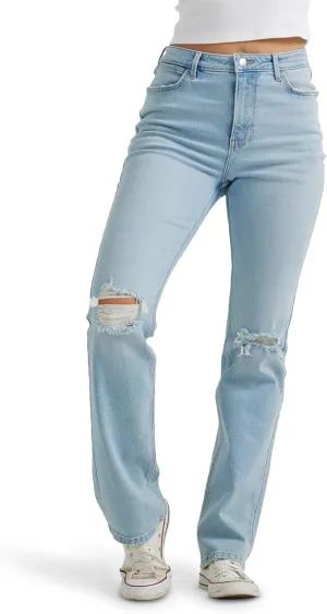 Wrangler Women's High Rise True Straight Fit Jeans