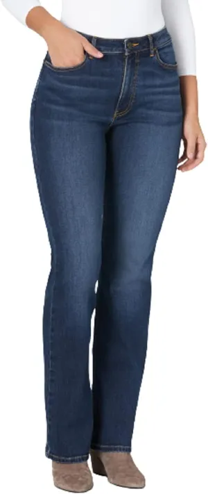 Wrangler Women's High Rise True Straight Fit Jeans